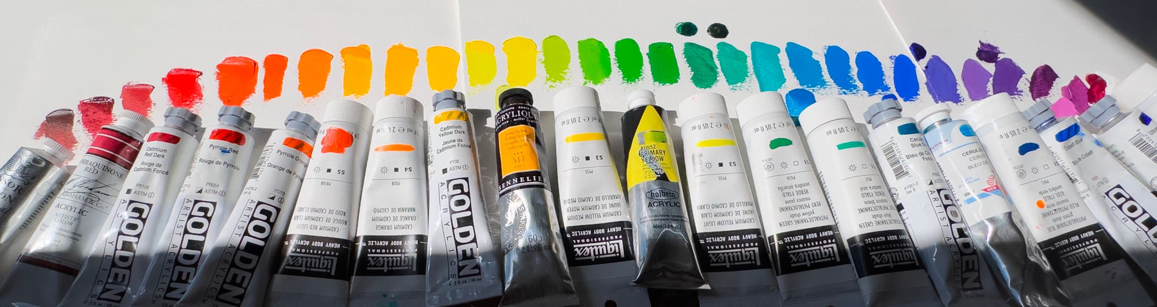 acrylic paints