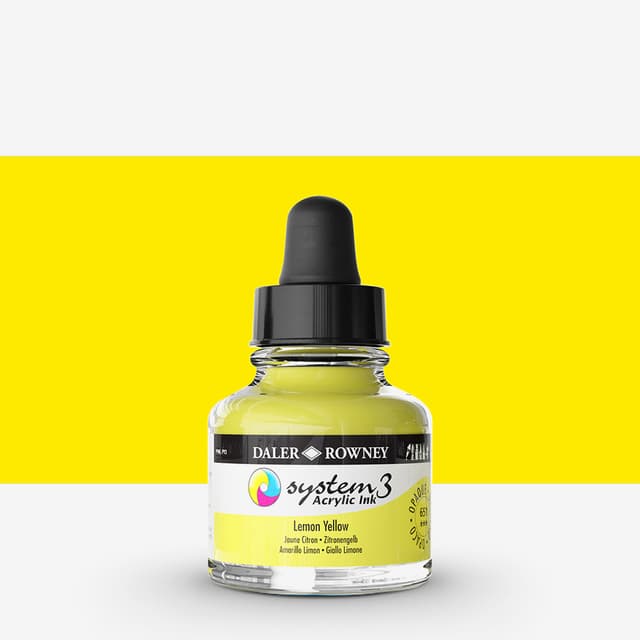 Image of Daler Rowney Lemon Yellow