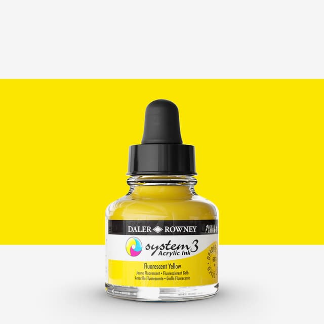 Image of Daler Rowney Fluorescent Yellow