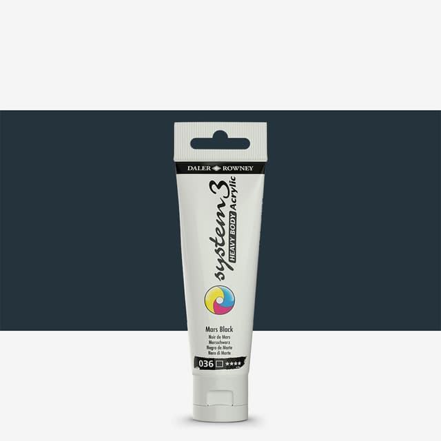 Image of Daler Rowney Mars Black