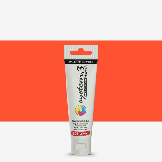 Image of Daler Rowney Cadmium Red Deep Hue