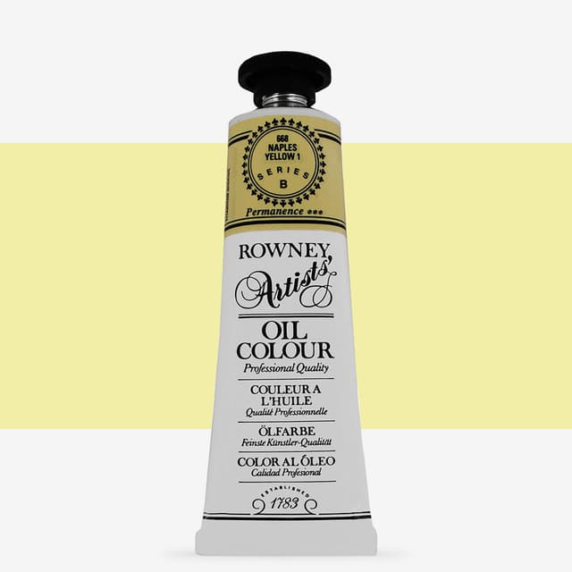 Image of Daler Rowney Naples Yellow 1