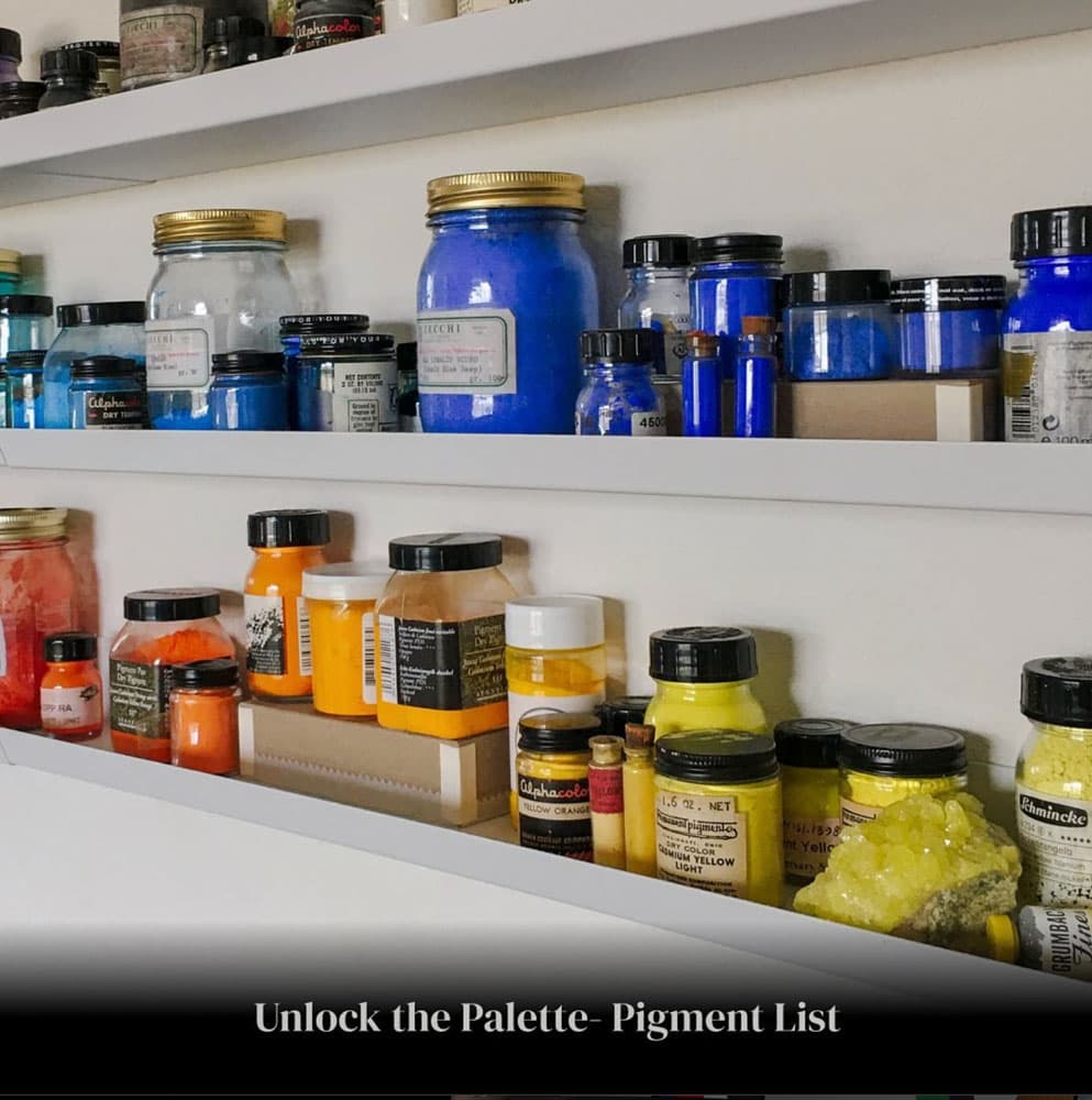 Unlock Your Palette with the Pigment List