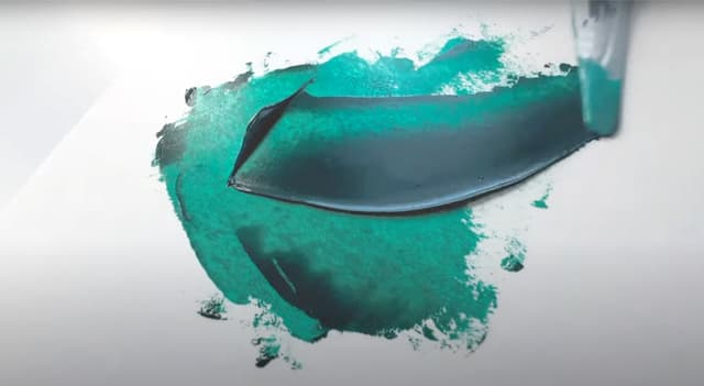 Phthalo Green Blue Shade is intense, transparent, and leans toward blue green 3