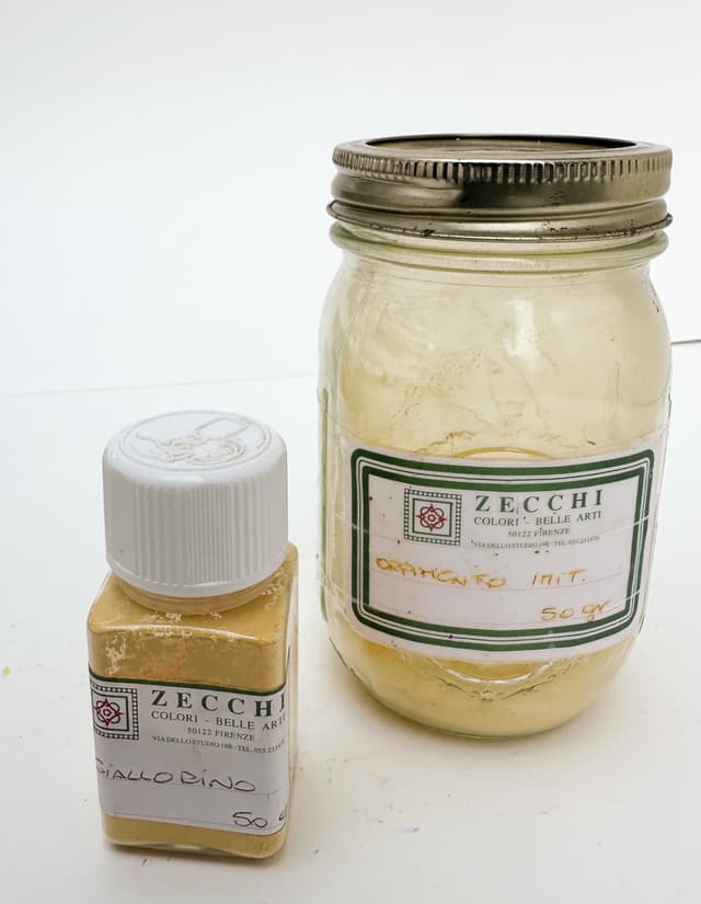 Historical Pigments, tools of the Old Masters 3