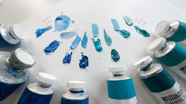 Single-Pigment Paints 1
