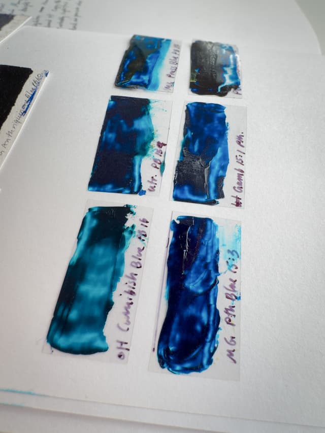 Phthalo Blue Green Shade 2