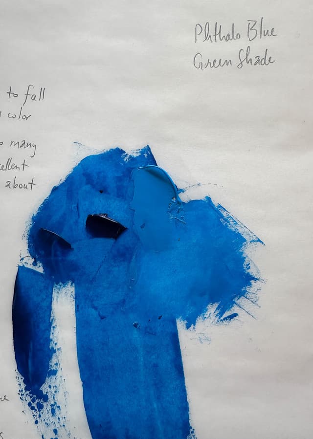 Phthalo Blue Green Shade 6