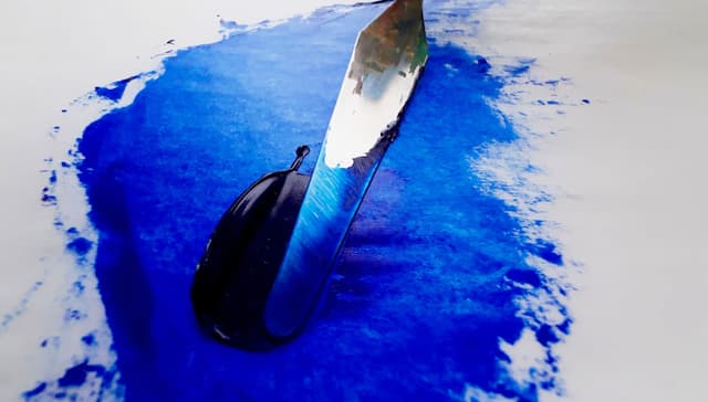 Michael Harding Ultramarine Blue 4