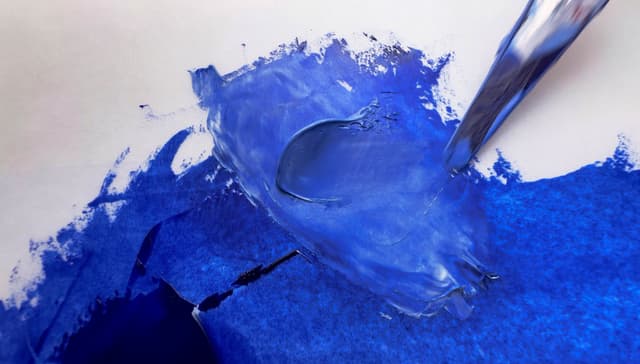 Ultramarine in Linseed Oil 6