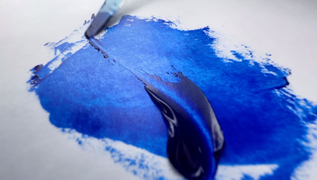 A dollop of Ultramarine Blue, PB29