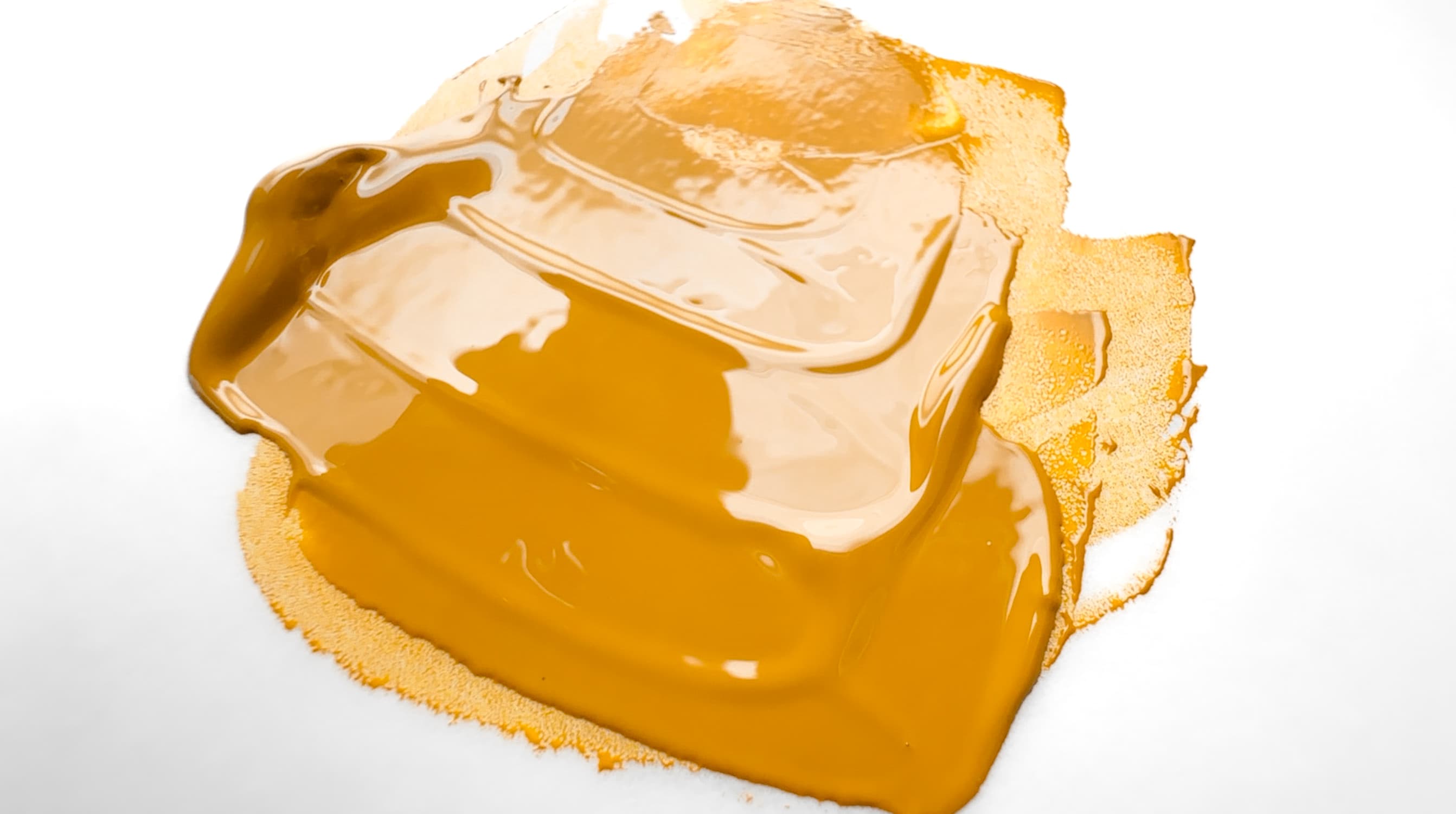 A darker more caramel color of Benzimidazolone Yellow in oil paint